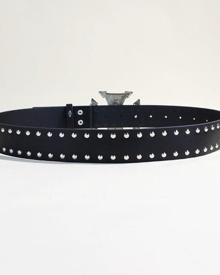 TALKLESSFASHION New Trend Belt Fashion Personality Willow Stud Youth Belt Punk Cross Snap Casual Pants Belt In Stock Wholesale