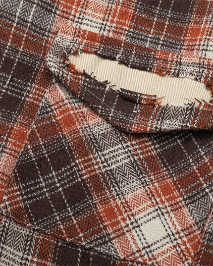 TALKLESSFASHION Niche Loose Lapel Shirt—2112