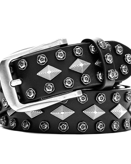 TALKLESSFASHION Original Design Punk Hardware Belt