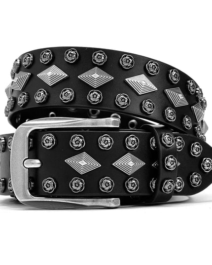 TALKLESSFASHION Original Design Punk Hardware Belt
