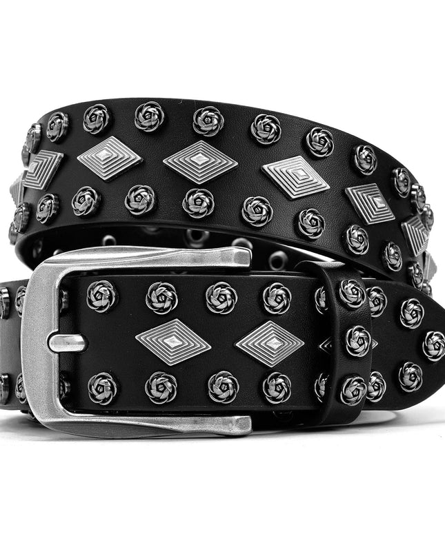 TALKLESSFASHION Original Design Punk Hardware Belt