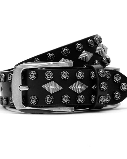 TALKLESSFASHION Original Design Punk Hardware Belt