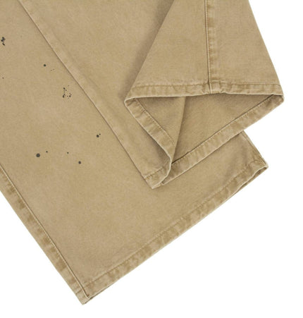 TALKLESSFASHION palm print design casual cargo trousers