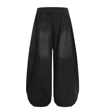 TALKLESSFASHION Paratrooper Wide Leg Jeans