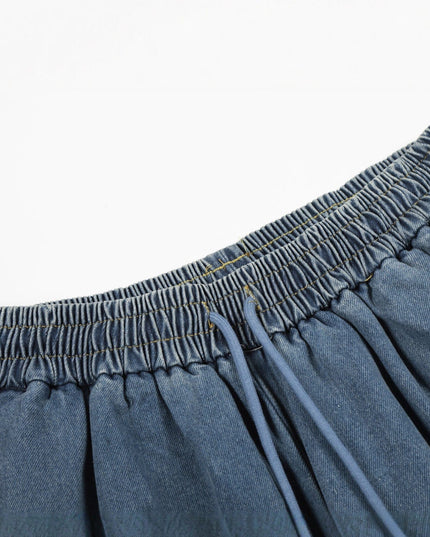 TALKLESSFASHION Paratrooper Wide Leg Jeans