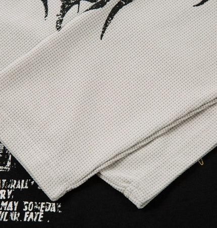 TALKLESSFASHION Punk Retro Fake Two Long Sleeve Tee