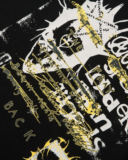 TALKLESSFASHION Punk Retro Fake Two Long Sleeve Tee