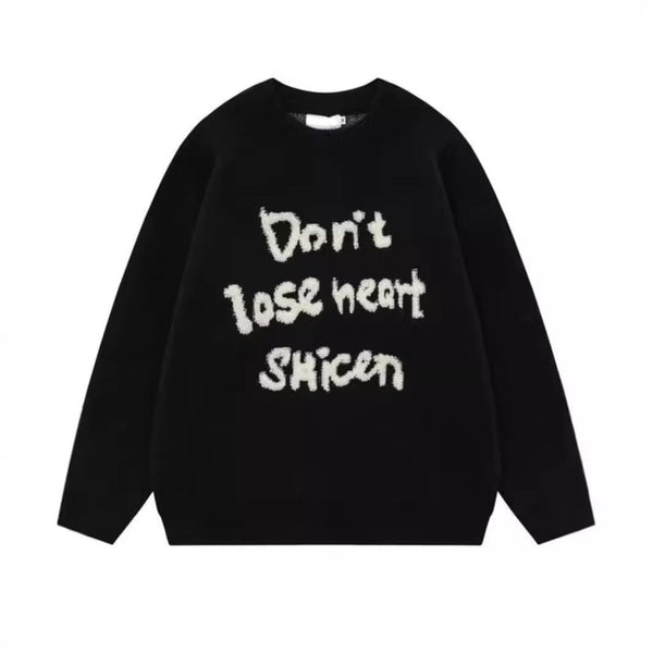 Retro Jacquard Sweater—7590