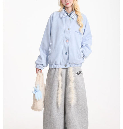 TALKLESSFASHION Retro plush belt sweatpants, women's casual loose wide-legged dancing, lazy wind, mopping the floor, slimming jazz style scimitar pants