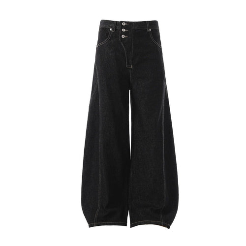 THETLSTUDIO Retro Scimitar Wide-Leg Denim