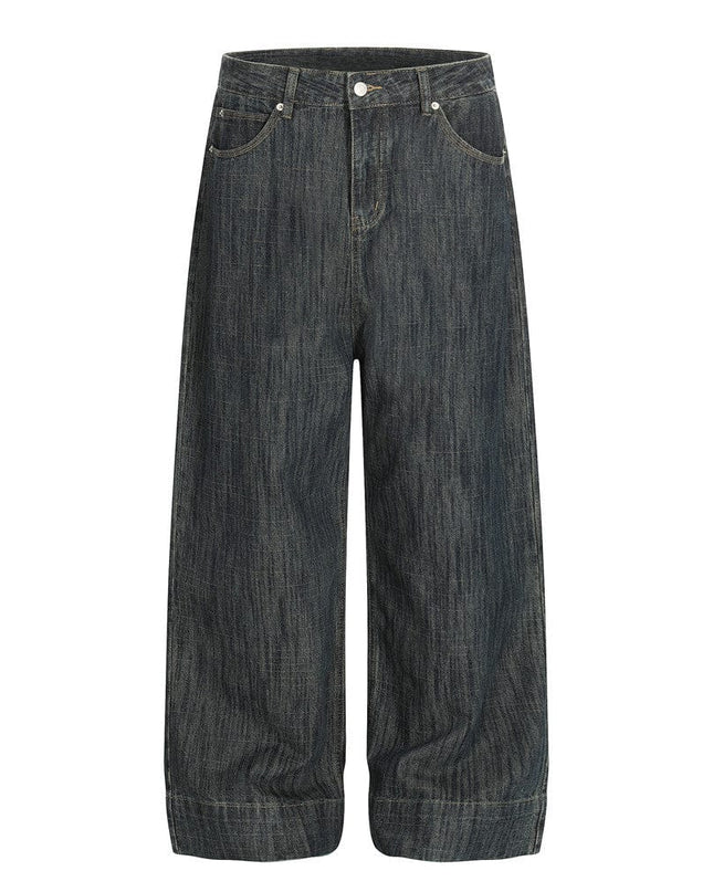 TALKLESSFASHION Retro Urban Denim Trousers