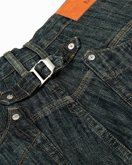 TALKLESSFASHION Retro Urban Denim Trousers