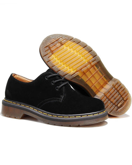 TALKLESSFASHION Reverse velvet 1461 low-top small leather shoes, women's leather, British style plus-size boots, round-toed men's casual workwear, Martin shoes