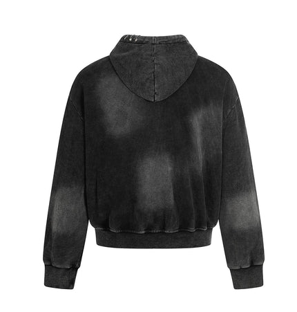 TALKLESSFASHION Ringed Echo Hoodie Jacket