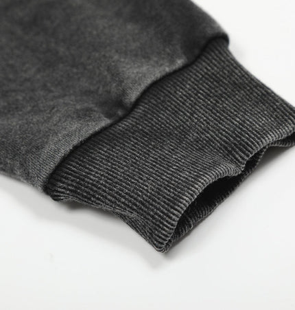 TALKLESSFASHION Ringed Echo Hoodie Jacket