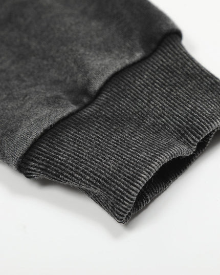 TALKLESSFASHION Ringed Echo Hoodie Jacket