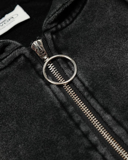 TALKLESSFASHION Ringed Echo Hoodie Jacket
