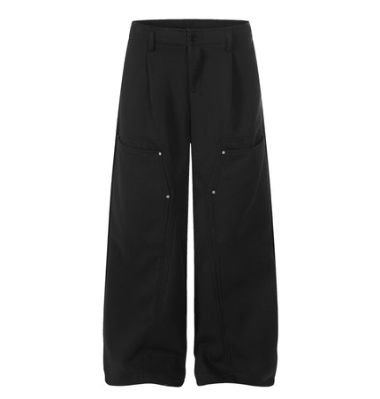 TALKLESSFASHION S / black EON 26 spring new spot American retro simple versatile sweatpants casual trousers men