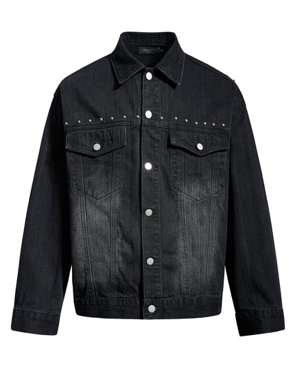 TALKLESSFASHION S / black EON 26 spring new spot American street trendy high street simple and versatile denim jacket jacket for men
