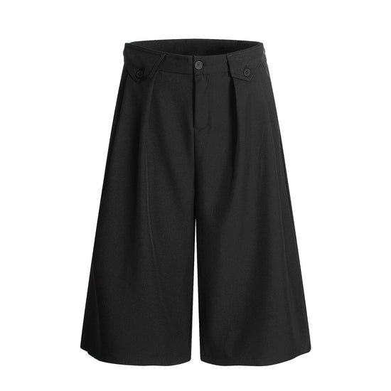 Solid Pendant Versatile Trousers