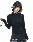 S / black