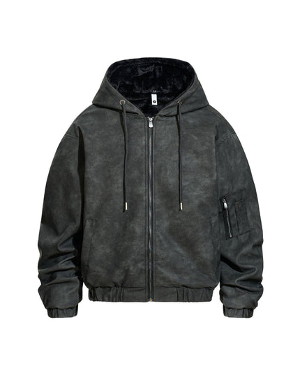 TALKLESSFASHION S / black Urban Edge Hooded Jacket