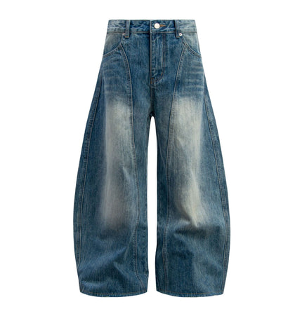 TALKLESSFASHION S / blue Clean Fit Machete Denim