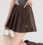 S / Brown skirt