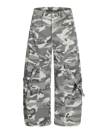 TALKLESSFASHION S / Camouflage Scimitar Camouflage Pants Pants