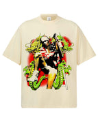 cream short sleeve