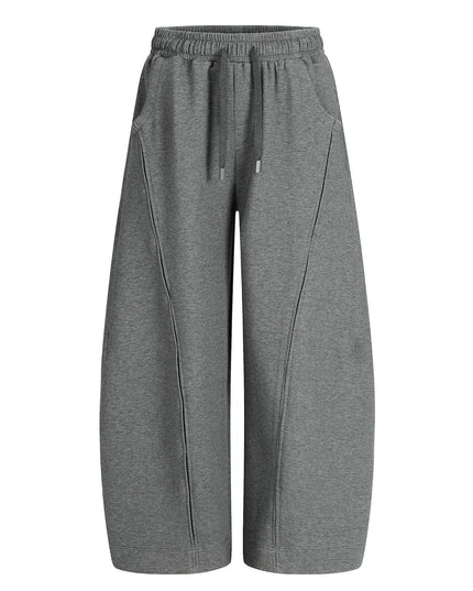 TALKLESSFASHION S / Dark gray Retro Paratrooper Scimitar Slacks