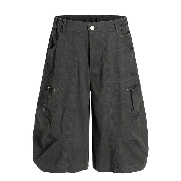 American Vintage Multi-Pocket Cargo Shorts