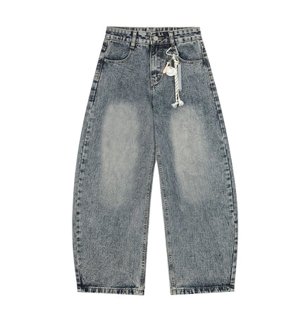 TALKLESSFASHION S / Light blue High Street Three-Bar Scimitar Jeans