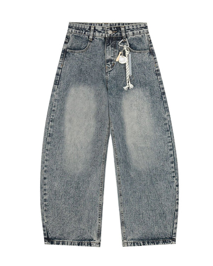 TALKLESSFASHION S / Light blue High Street Three-Bar Scimitar Jeans
