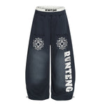 S / Navy blue