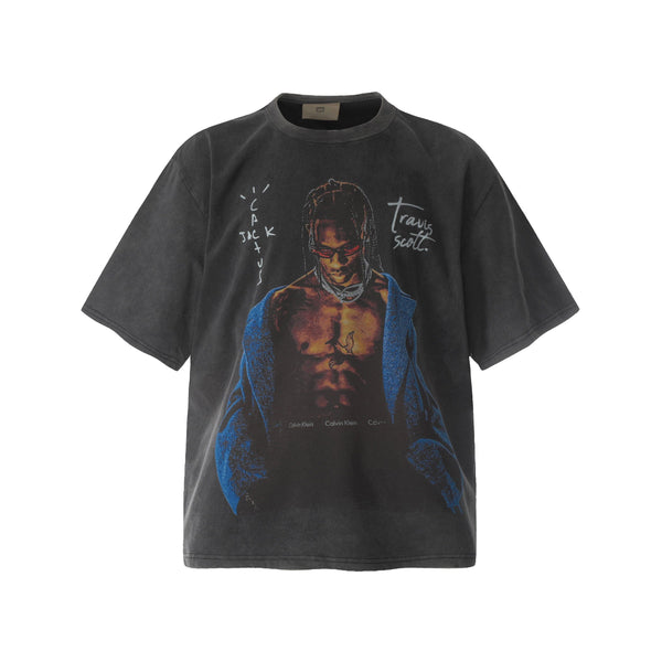 Travis Scott Vintage Portrait T-shirt