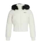 S / white
