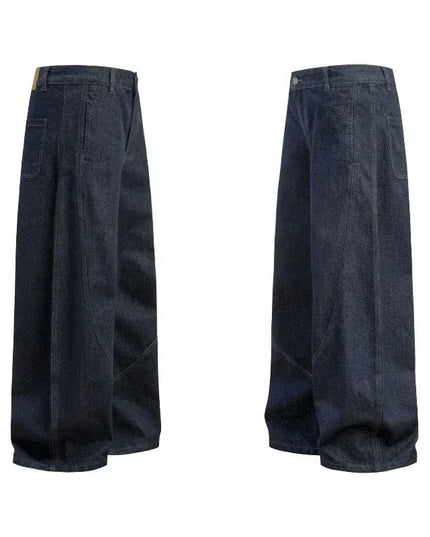 TALKLESSFASHION Scimitar Denim jeans ------2192