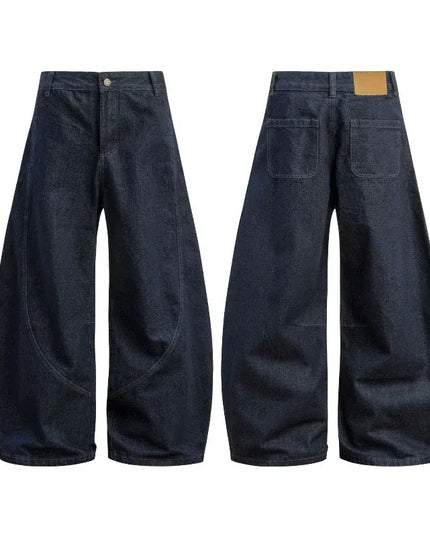 TALKLESSFASHION Scimitar Denim jeans ------2192