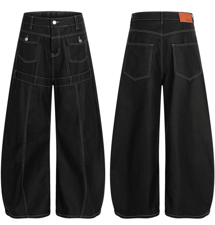 TALKLESSFASHION Scimitar Jeans Pants