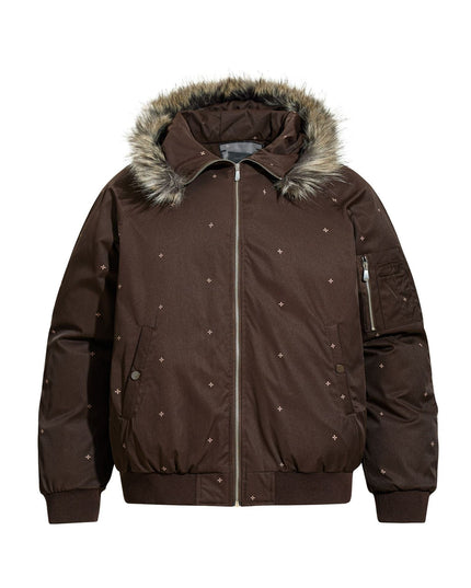 TALKLESSFASHION Simple Versatile Hooded Padded Jacket