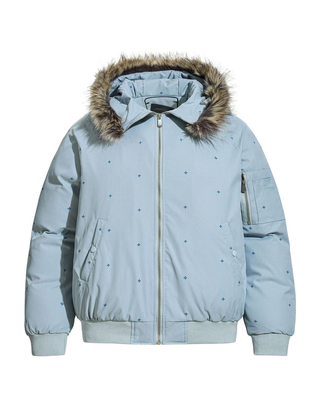 TALKLESSFASHION Simple Versatile Hooded Padded Jacket