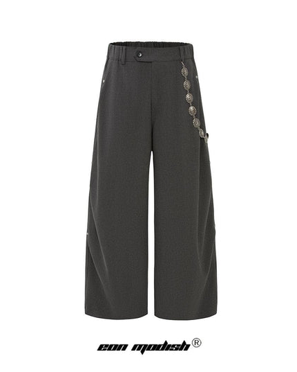 TALKLESSFASHION Simple Versatile Loose Casual Pants