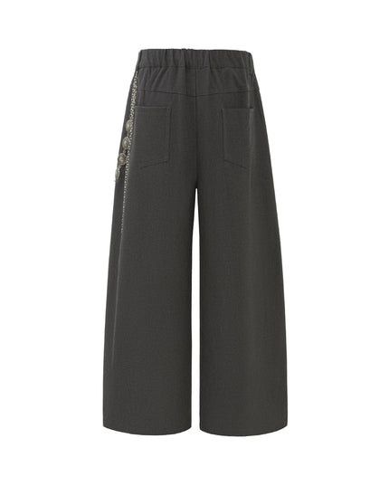TALKLESSFASHION Simple Versatile Loose Casual Pants