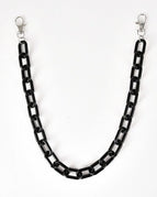 Single-layer chain black (no scarf)