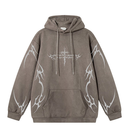 TALKLESSFASHION Spark graphic design hoodie