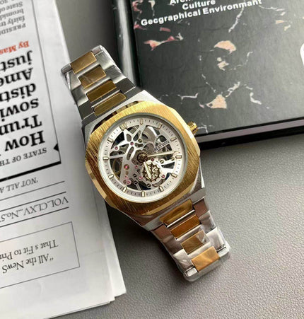 TALKLESSFASHION Steel Band Waterproof Quartz Small Square Watch
