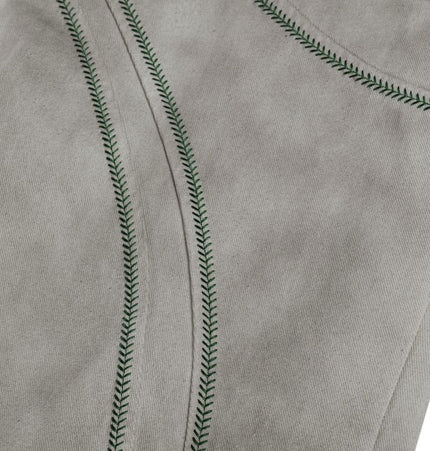 TALKLESSFASHION Street Personality Contrast Line Loose Casual Pants