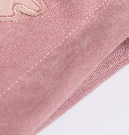 TALKLESSFASHION Suede Hooded Street Sweatshirt