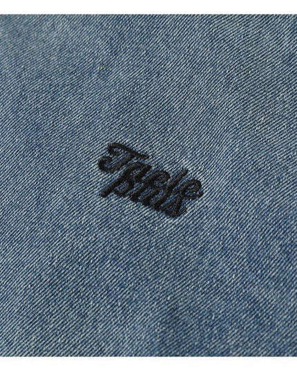 TALKLESSFASHION TaelePlus Trendy American Vintage Winter Denim Jacket Men's and Women's Leopard Print Hooded Mountain Carving Cotton Jacket TP374
